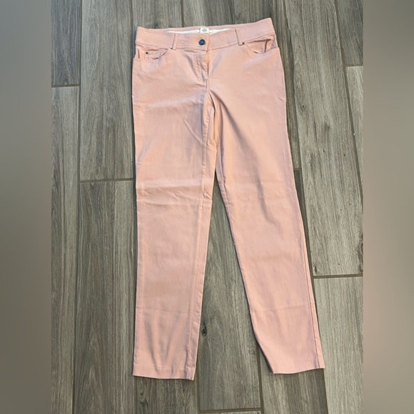 Retrology Pink Elastic Tic Dress Pants Size 10 - Picture 10 of 11